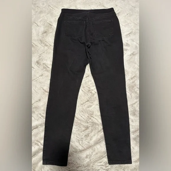 Simply Vera Vera Wang Black Skinny Stretch Waist Jeggings Jeans - Picture 9 of 15